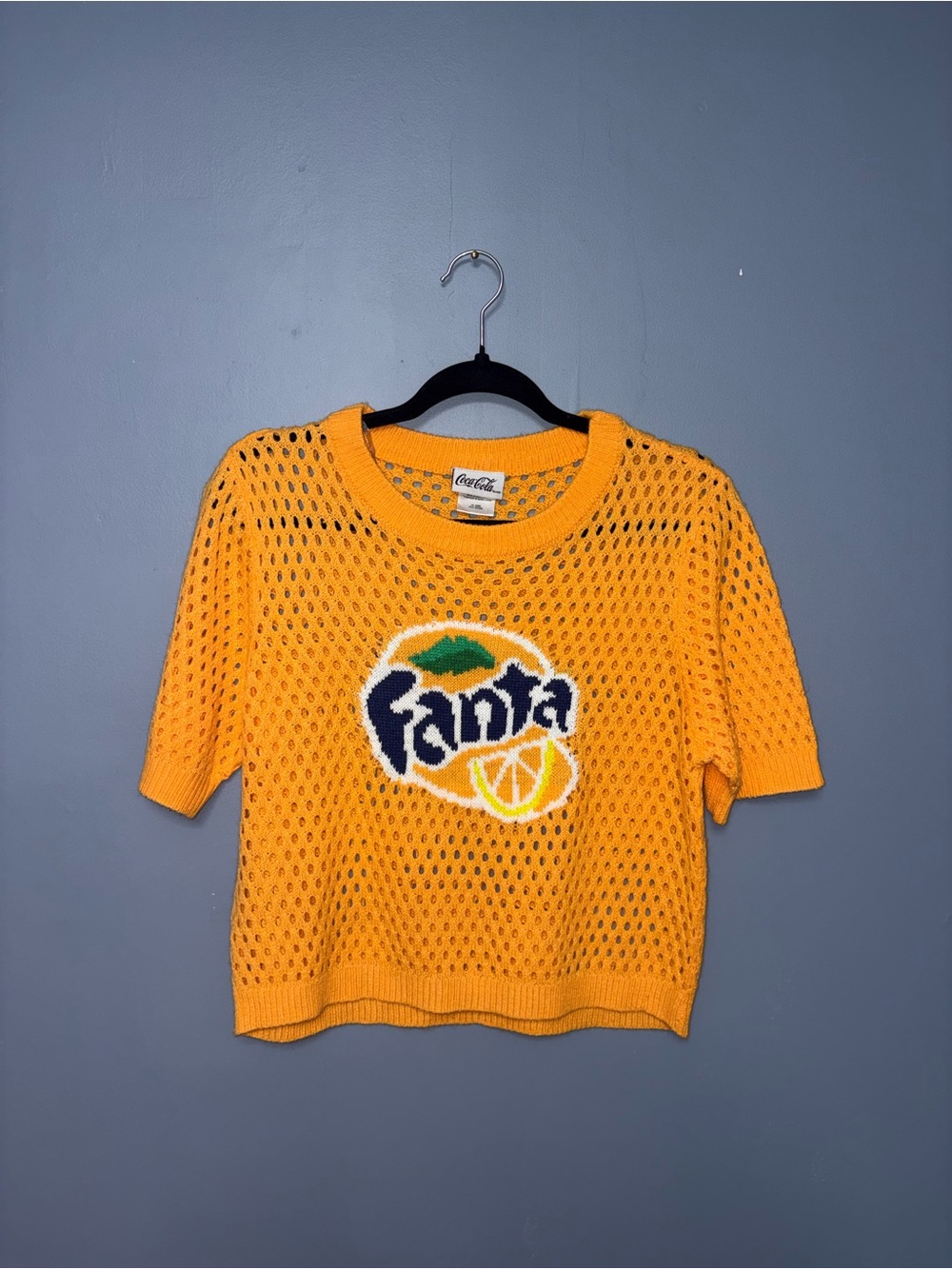 Coca Cola | Orange Mesh Fanta T-Shirt (NWOT)